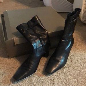 Black short boot - ColeHaan Tadi Short Boot